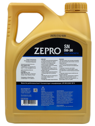 ZEPRO 5W-30 SN/GF-5