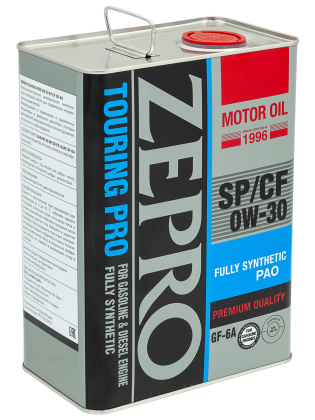 ZEPRO TOURING PRO SP/CF/GF-6A 0W30